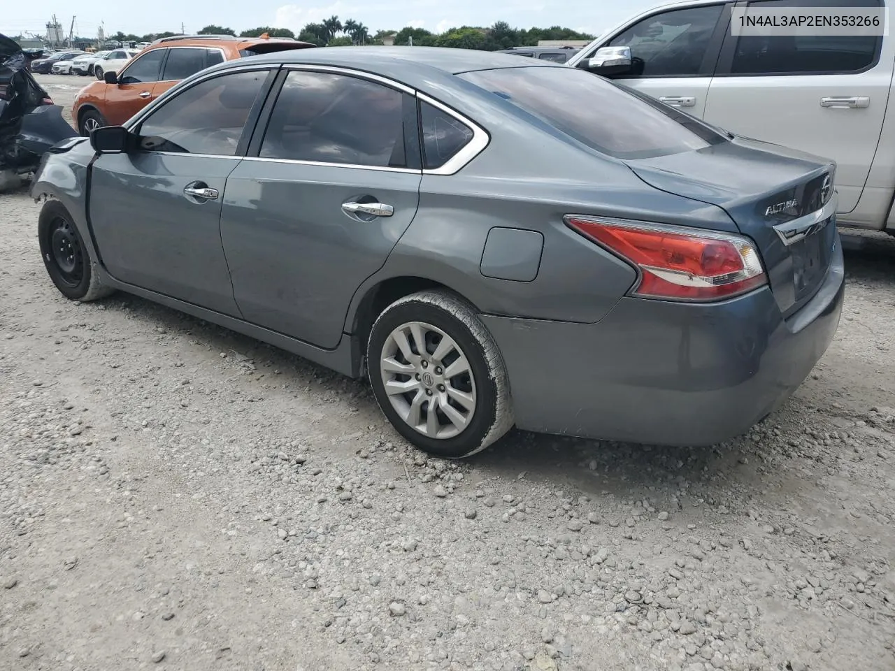 1N4AL3AP2EN353266 2014 Nissan Altima 2.5