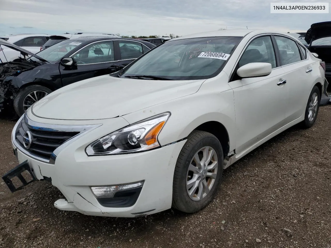 2014 Nissan Altima 2.5 VIN: 1N4AL3AP0EN236933 Lot: 72068694