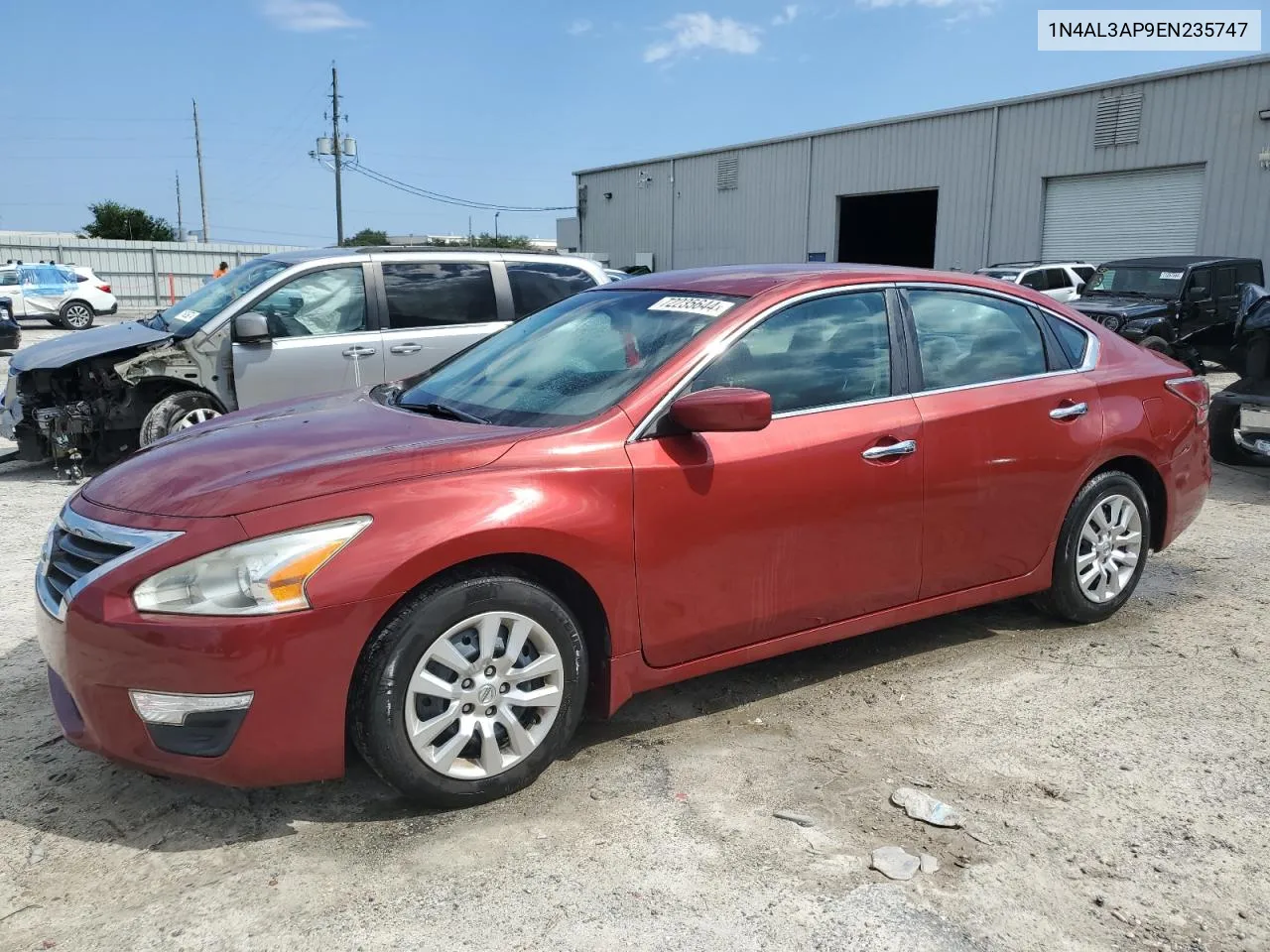 2014 Nissan Altima 2.5 VIN: 1N4AL3AP9EN235747 Lot: 72235644