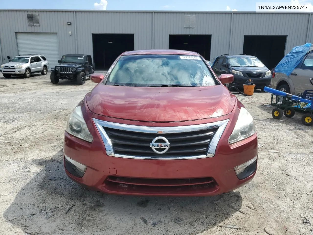 2014 Nissan Altima 2.5 VIN: 1N4AL3AP9EN235747 Lot: 72235644