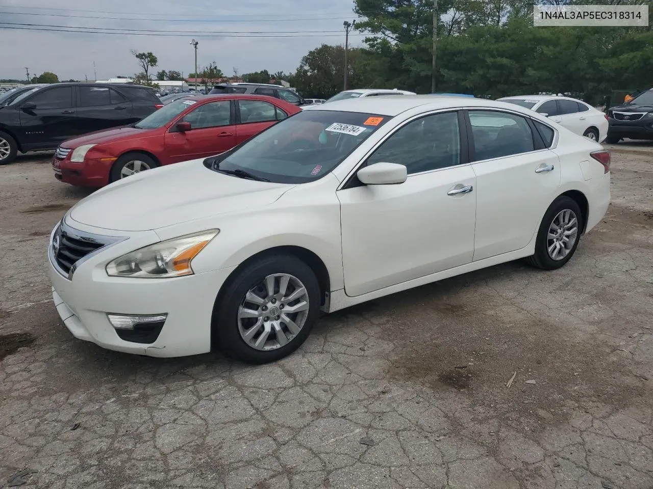 2014 Nissan Altima 2.5 VIN: 1N4AL3AP5EC318314 Lot: 72536784