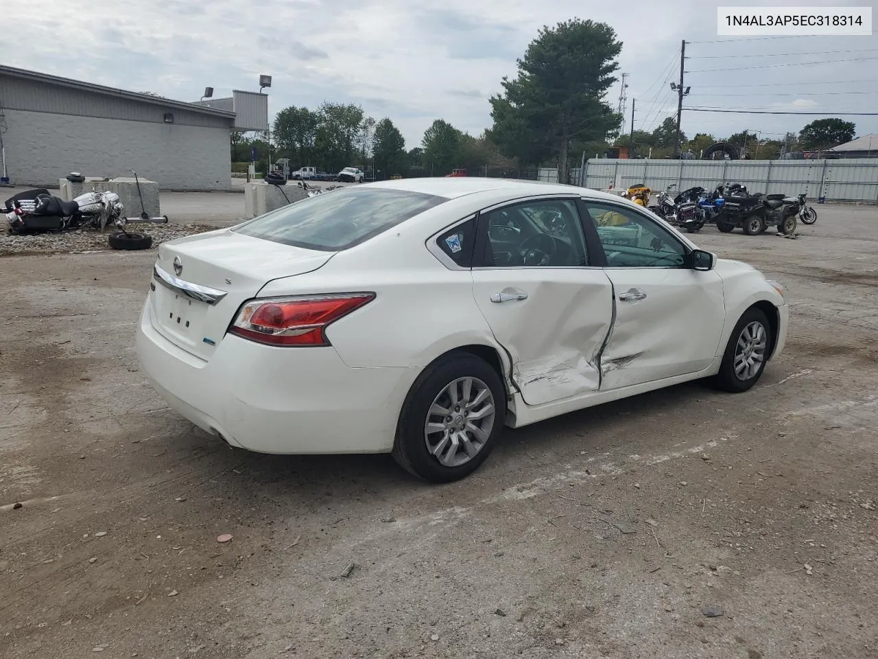 2014 Nissan Altima 2.5 VIN: 1N4AL3AP5EC318314 Lot: 72536784