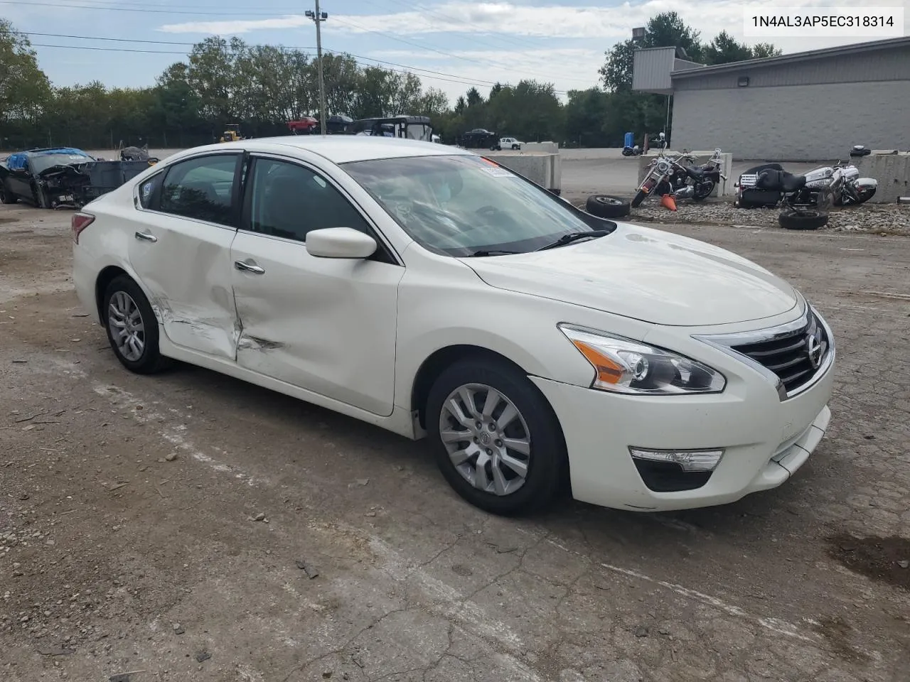 2014 Nissan Altima 2.5 VIN: 1N4AL3AP5EC318314 Lot: 72536784