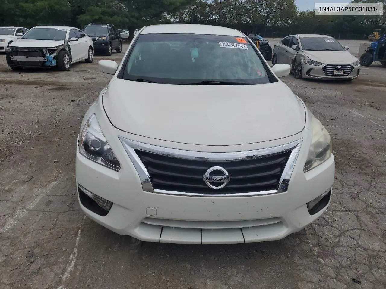 2014 Nissan Altima 2.5 VIN: 1N4AL3AP5EC318314 Lot: 72536784