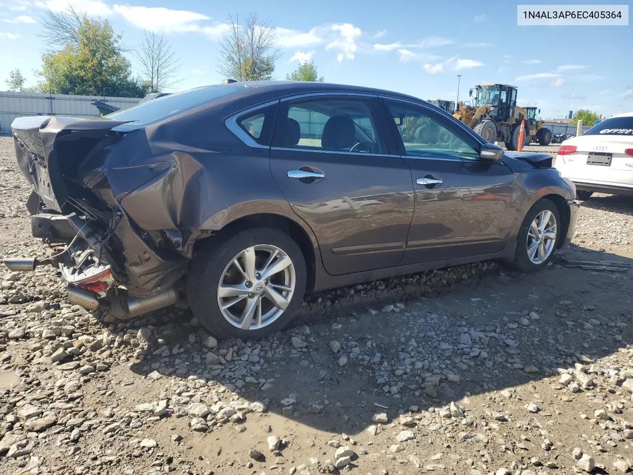 2014 Nissan Altima 2.5 VIN: 1N4AL3AP6EC405364 Lot: 72555714