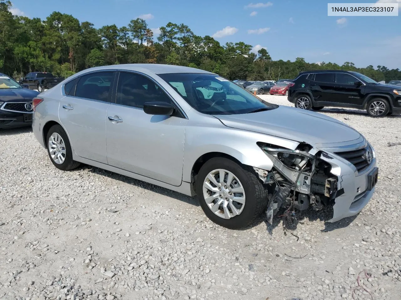 2014 Nissan Altima 2.5 VIN: 1N4AL3AP3EC323107 Lot: 72556464