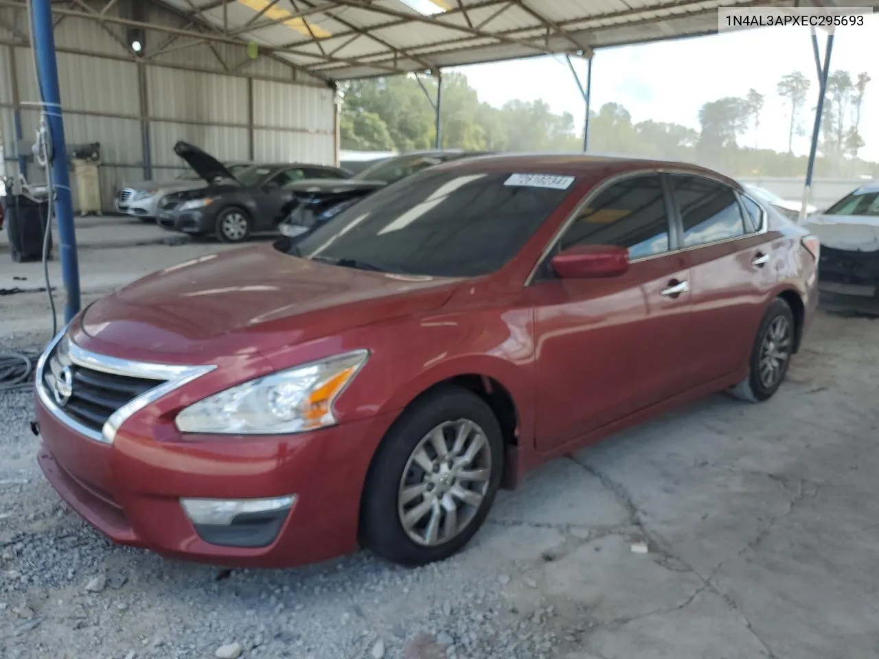 2014 Nissan Altima 2.5 VIN: 1N4AL3APXEC295693 Lot: 72610234