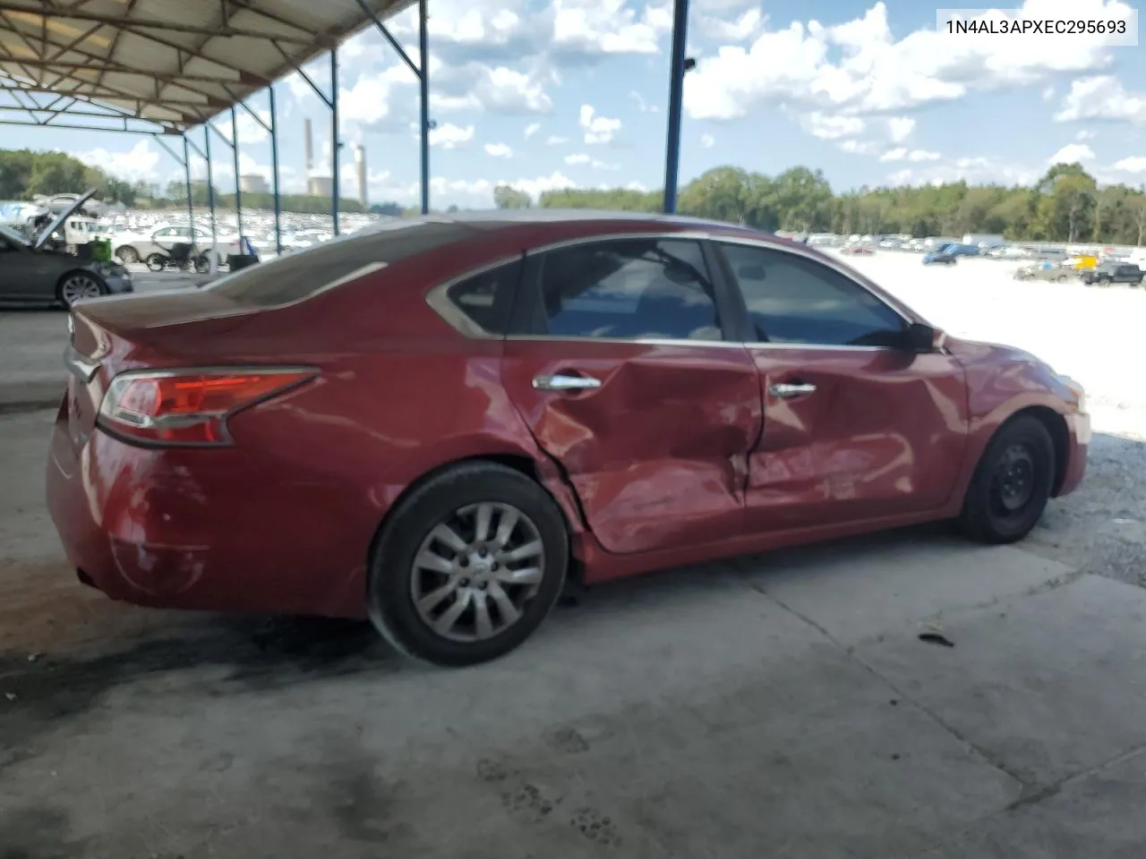 2014 Nissan Altima 2.5 VIN: 1N4AL3APXEC295693 Lot: 72610234