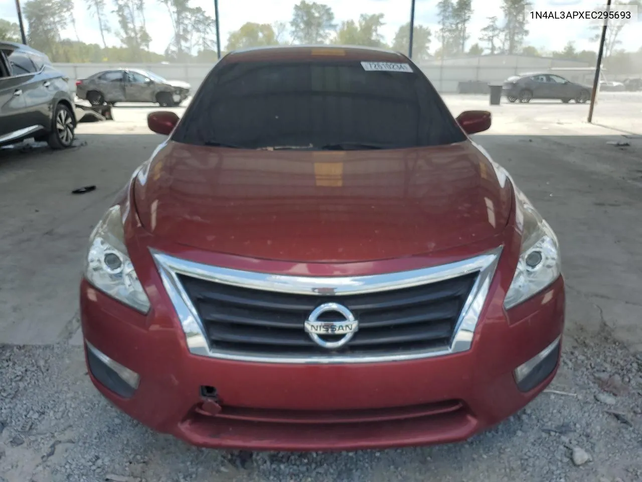 2014 Nissan Altima 2.5 VIN: 1N4AL3APXEC295693 Lot: 72610234