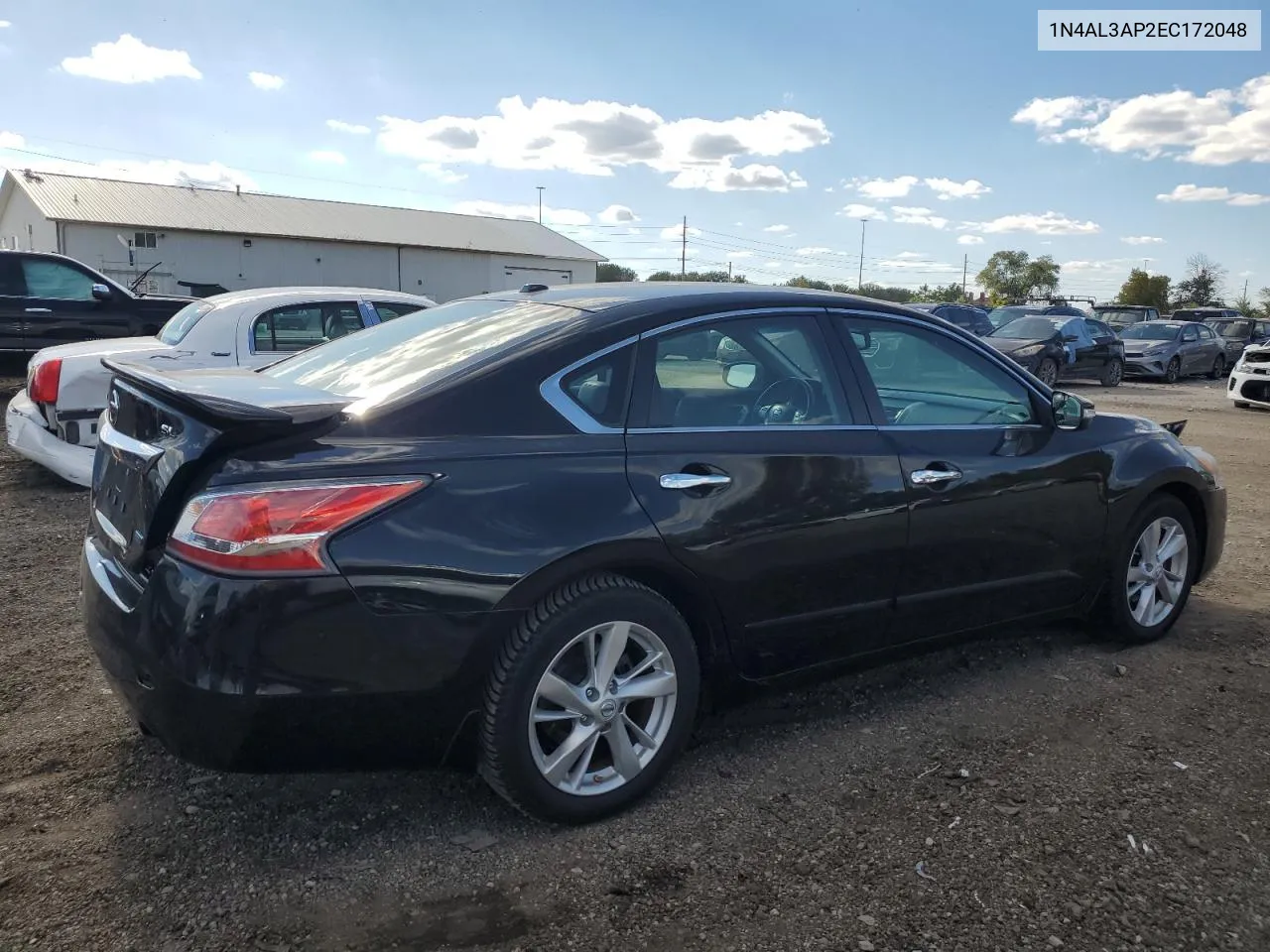 2014 Nissan Altima 2.5 VIN: 1N4AL3AP2EC172048 Lot: 72643024