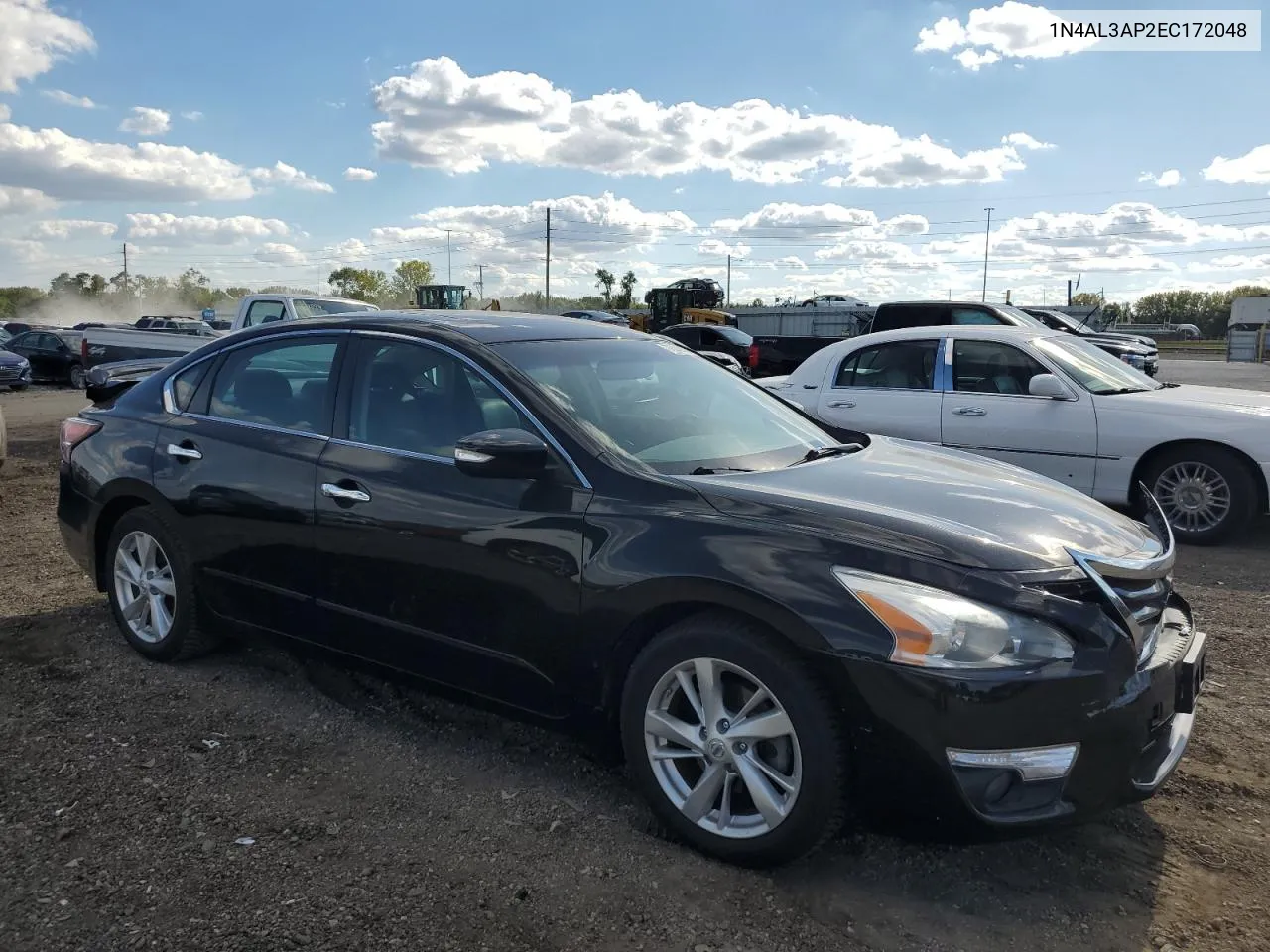 2014 Nissan Altima 2.5 VIN: 1N4AL3AP2EC172048 Lot: 72643024