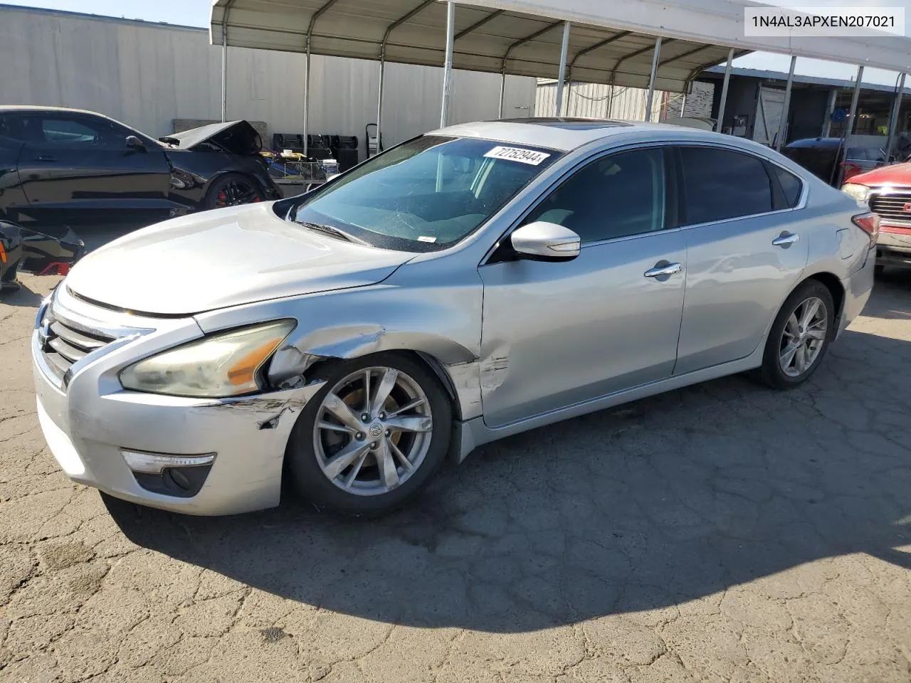 2014 Nissan Altima 2.5 VIN: 1N4AL3APXEN207021 Lot: 72752944