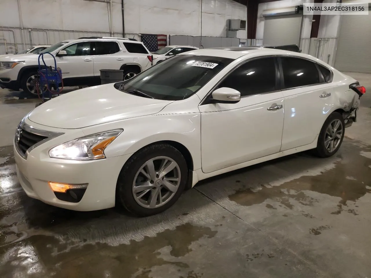 2014 Nissan Altima 2.5 VIN: 1N4AL3AP2EC318156 Lot: 72781904