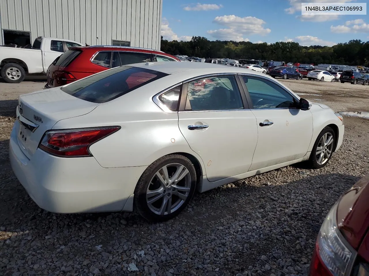 2014 Nissan Altima 3.5S VIN: 1N4BL3AP4EC106993 Lot: 72943464