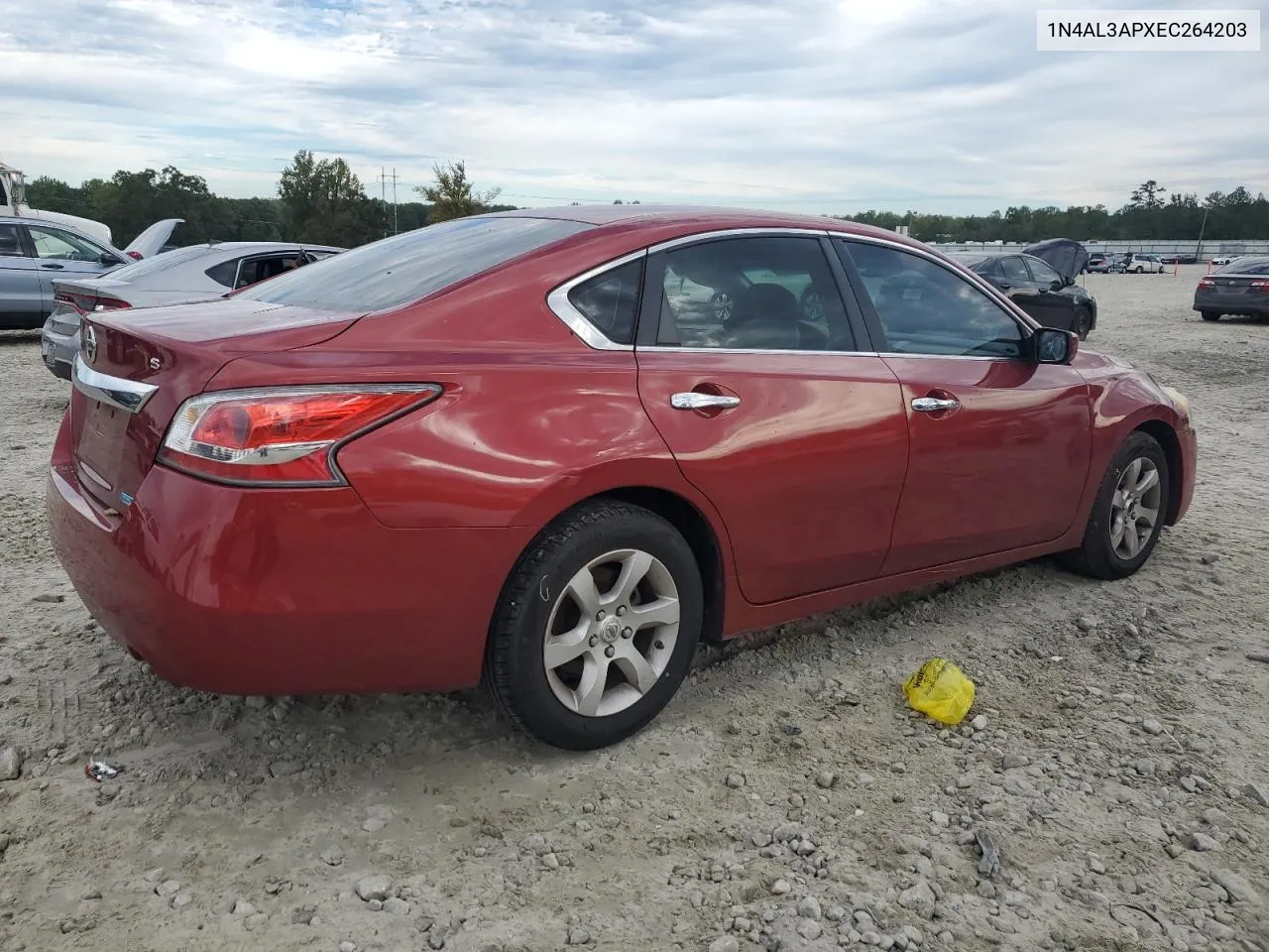 2014 Nissan Altima 2.5 VIN: 1N4AL3APXEC264203 Lot: 73368854