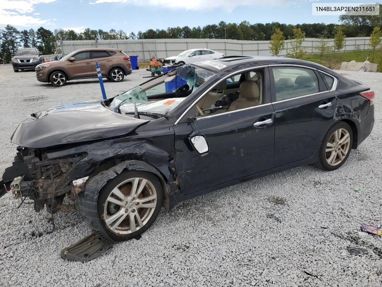 2014 Nissan Altima 3.5S VIN: 1N4BL3AP2EN211651 Lot: 73683614