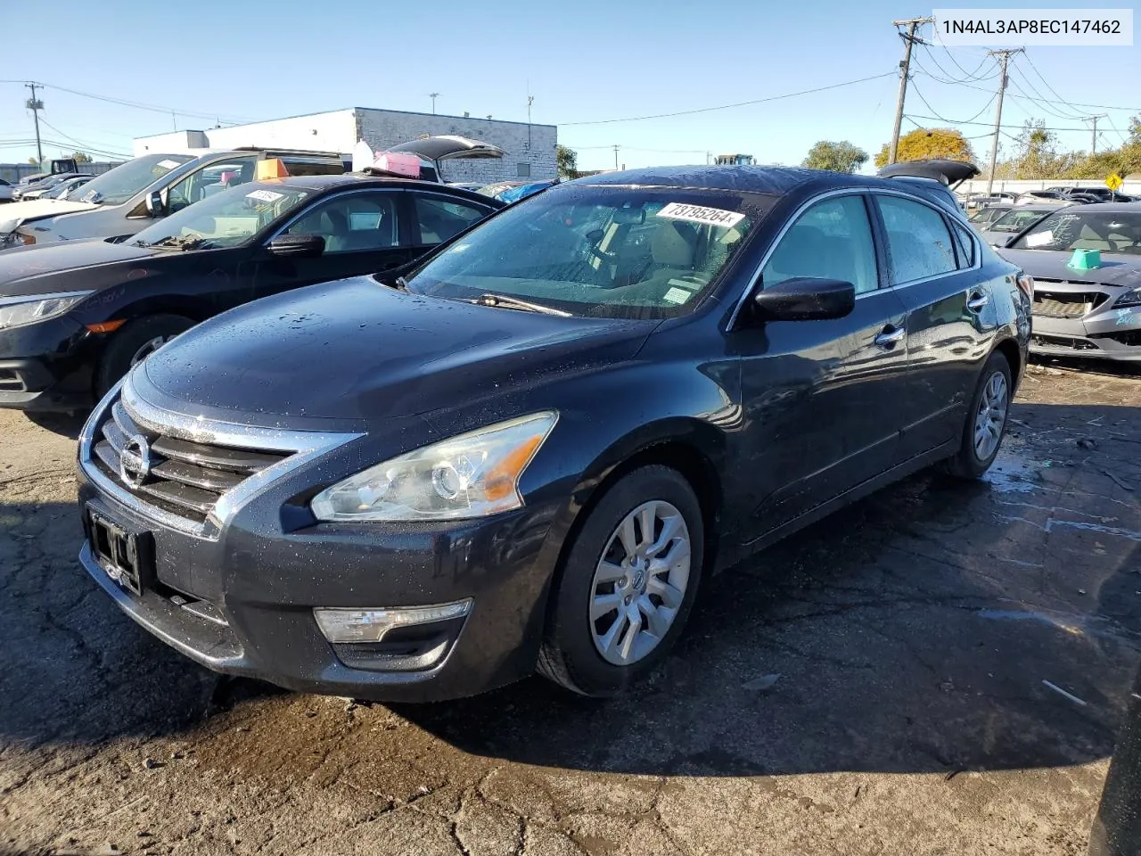 2014 Nissan Altima 2.5 VIN: 1N4AL3AP8EC147462 Lot: 73795264