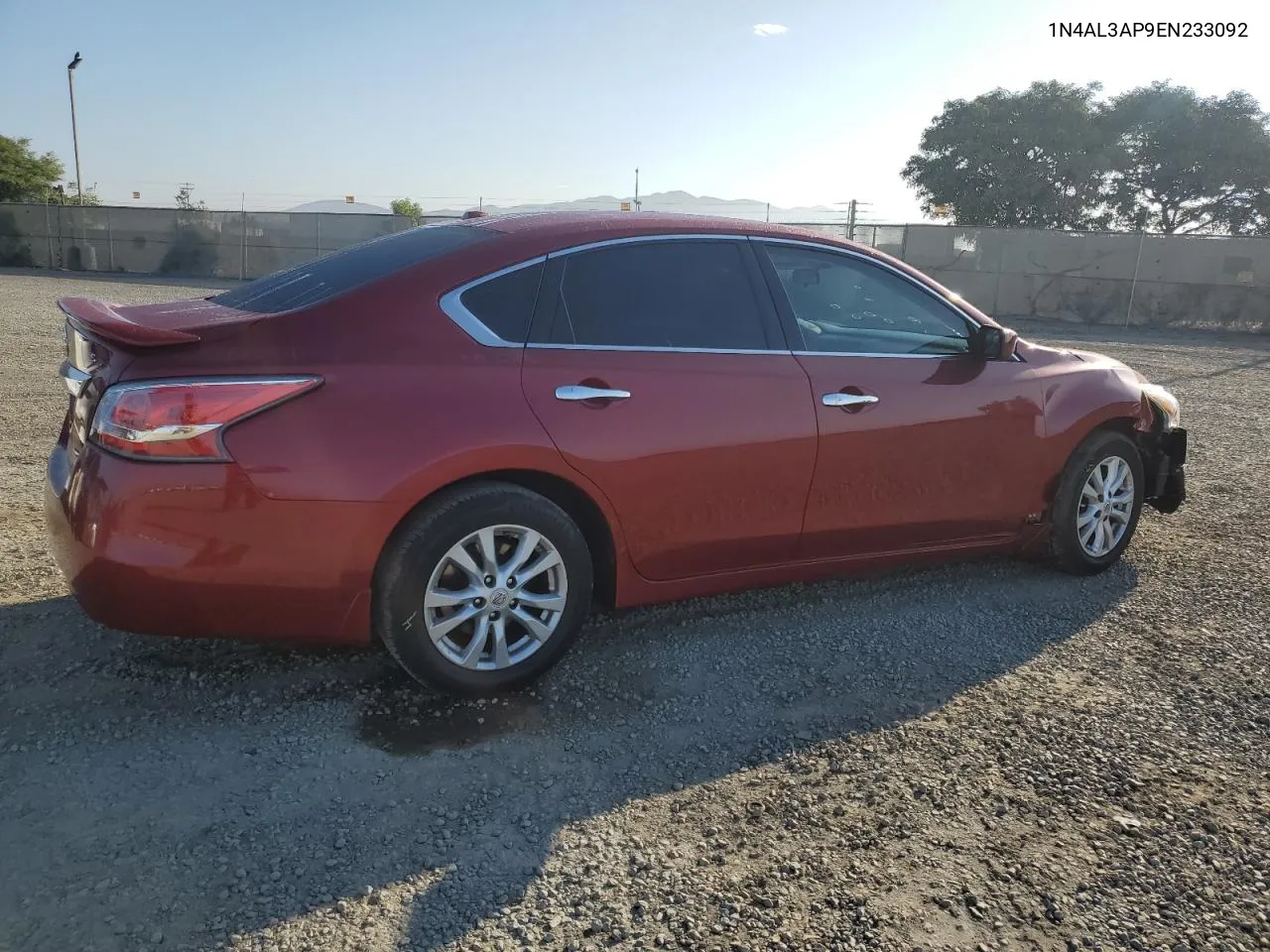 2014 Nissan Altima 2.5 VIN: 1N4AL3AP9EN233092 Lot: 74056814