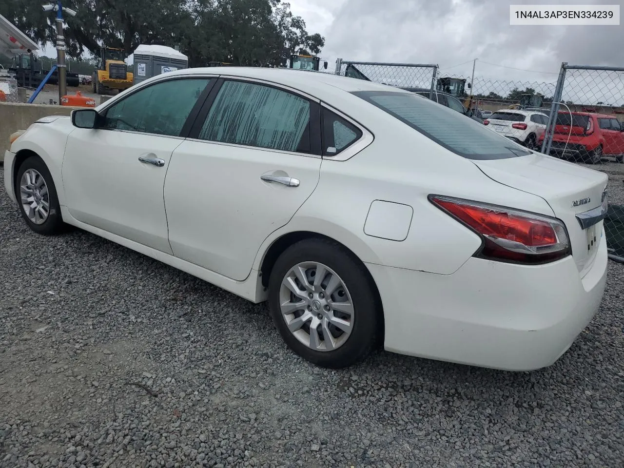 2014 Nissan Altima 2.5 VIN: 1N4AL3AP3EN334239 Lot: 74113334