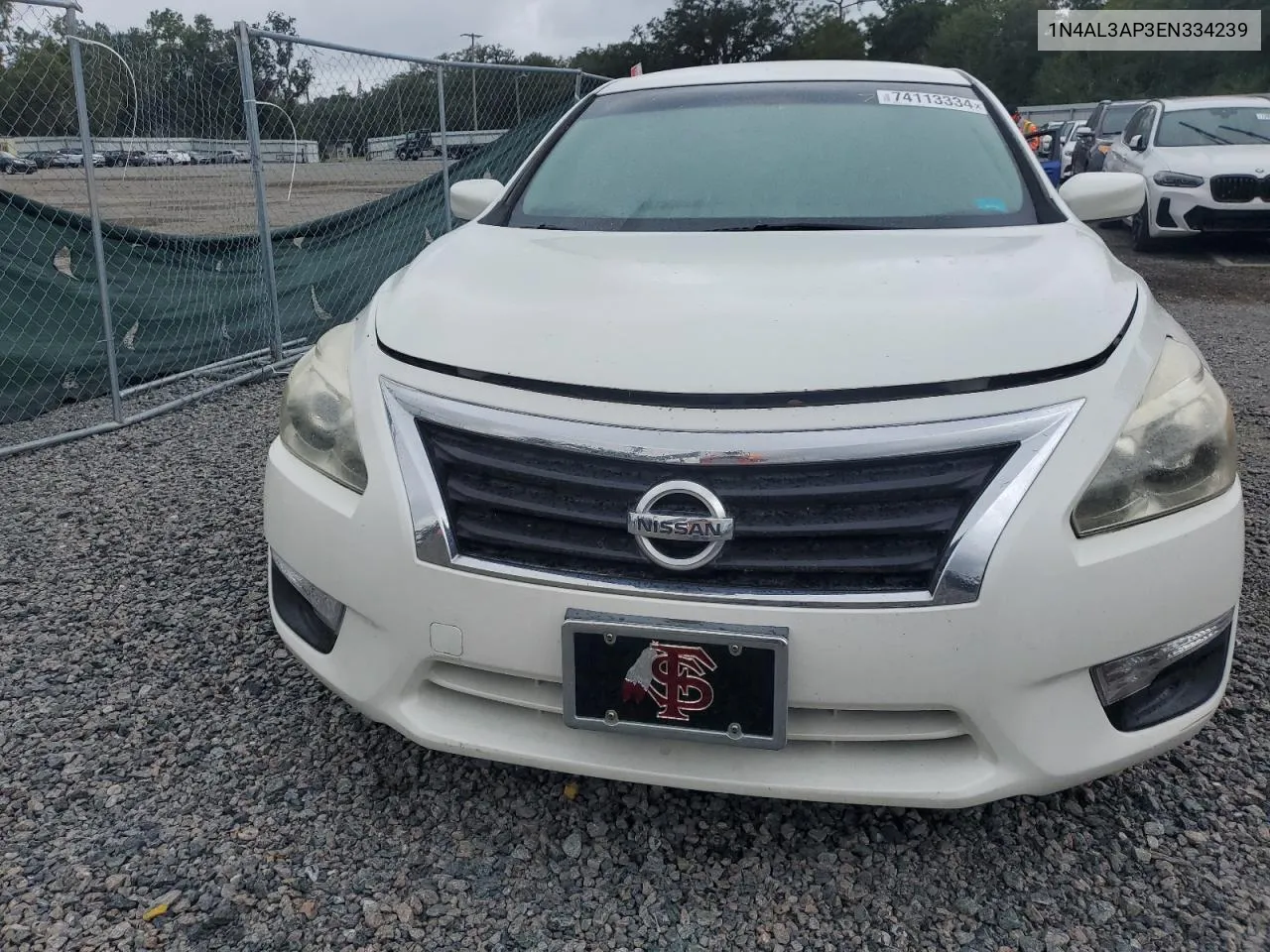 2014 Nissan Altima 2.5 VIN: 1N4AL3AP3EN334239 Lot: 74113334