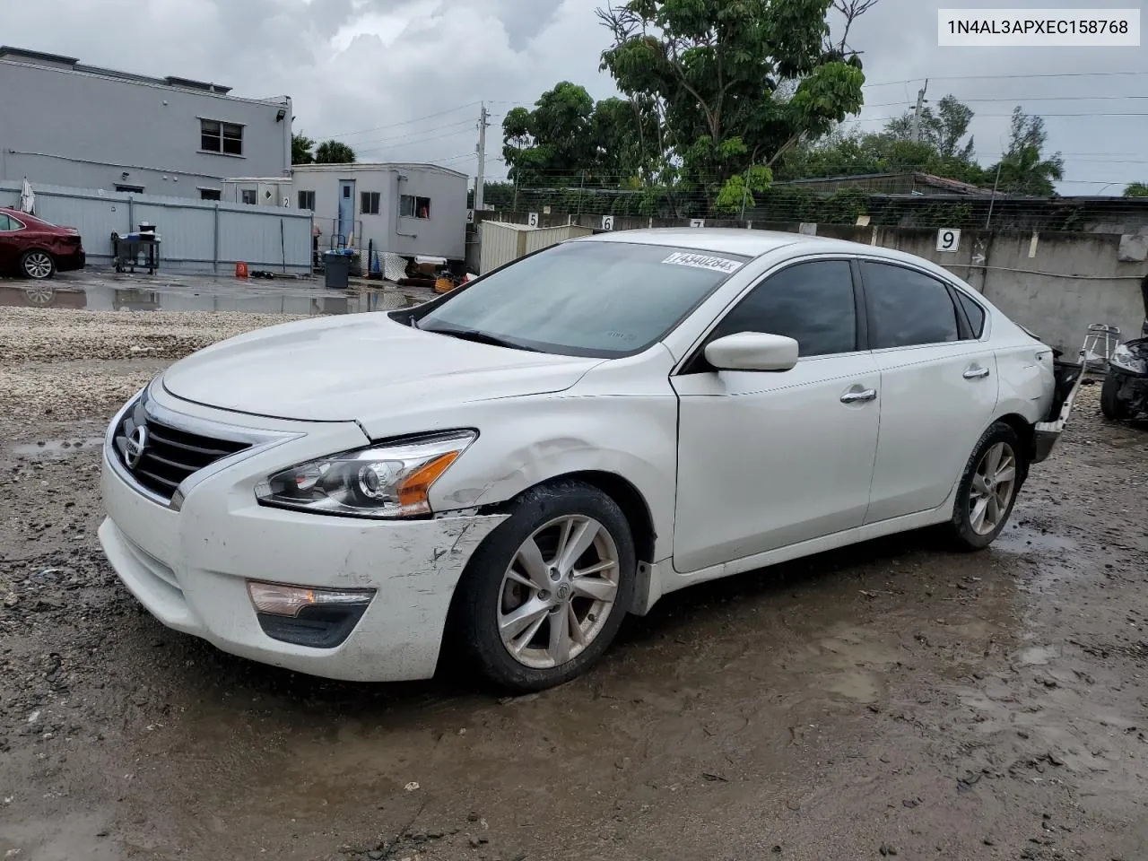 2014 Nissan Altima 2.5 VIN: 1N4AL3APXEC158768 Lot: 74340284