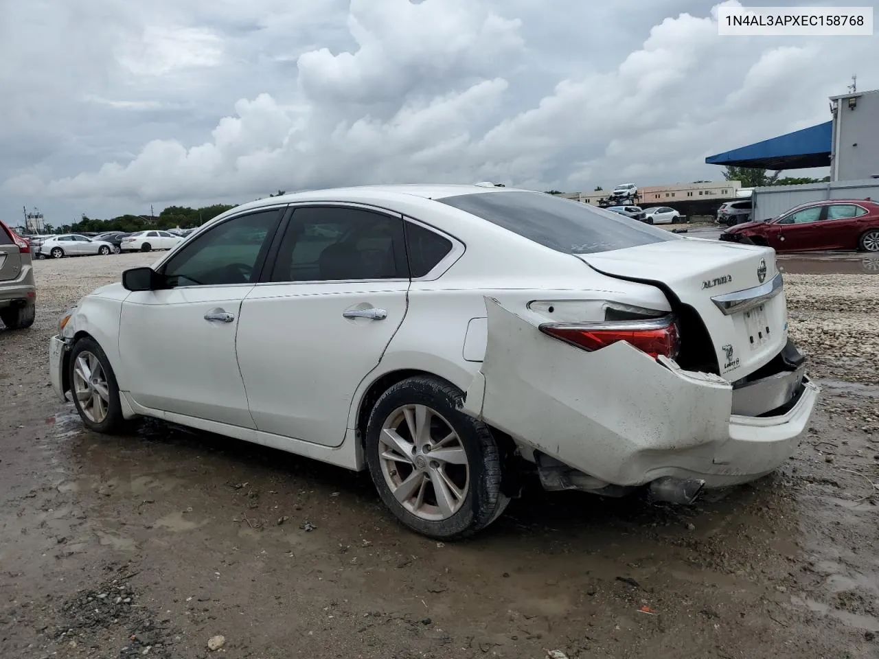 2014 Nissan Altima 2.5 VIN: 1N4AL3APXEC158768 Lot: 74340284