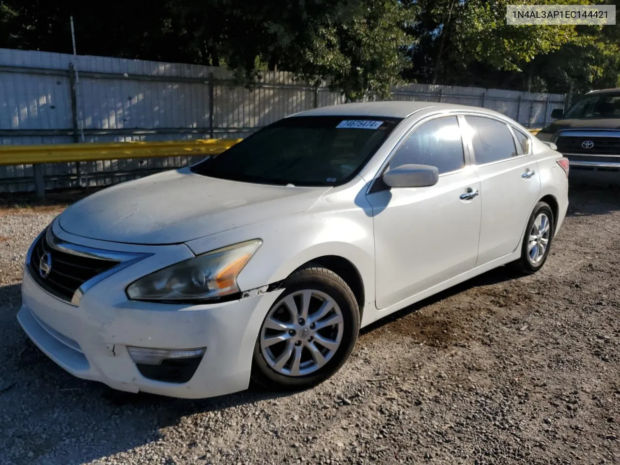 2014 Nissan Altima 2.5 VIN: 1N4AL3AP1EC144421 Lot: 74675474