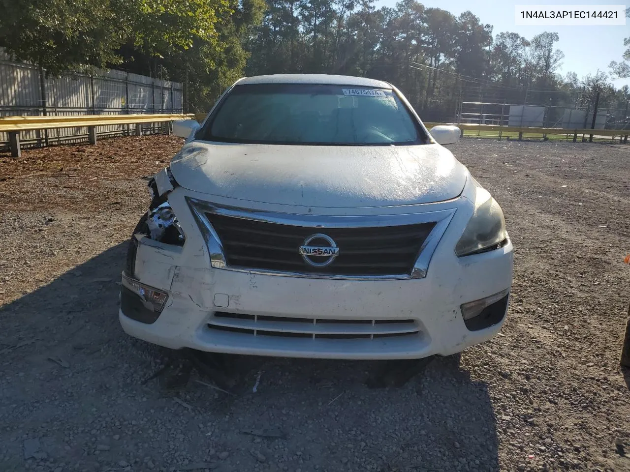 2014 Nissan Altima 2.5 VIN: 1N4AL3AP1EC144421 Lot: 74675474