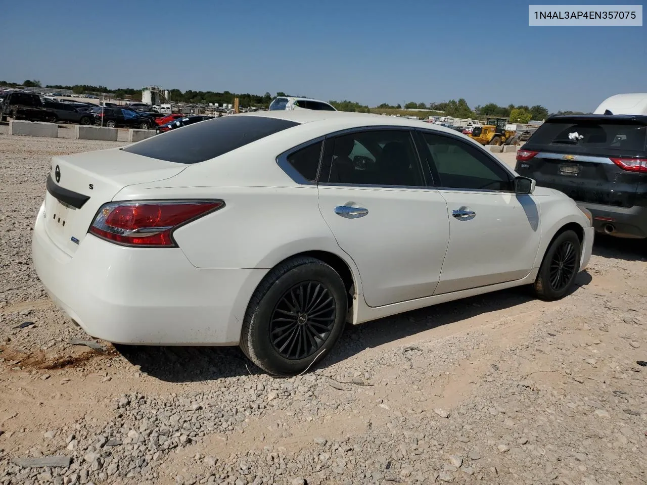 2014 Nissan Altima 2.5 VIN: 1N4AL3AP4EN357075 Lot: 74889814