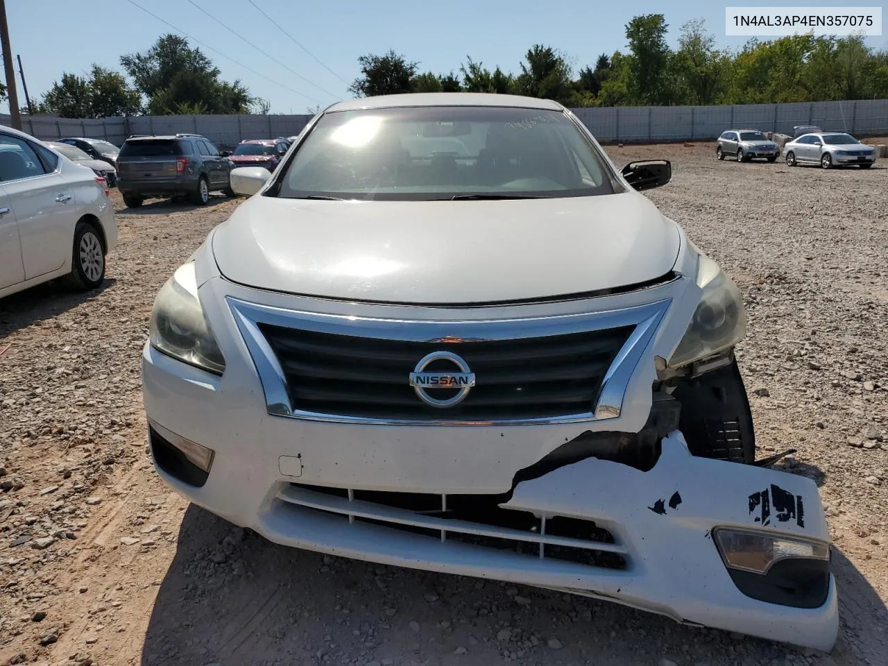 2014 Nissan Altima 2.5 VIN: 1N4AL3AP4EN357075 Lot: 74889814