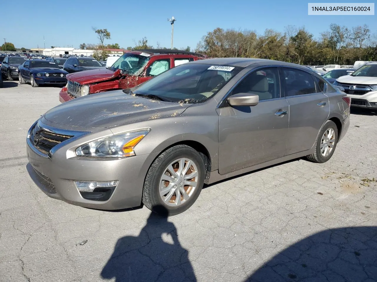 2014 Nissan Altima 2.5 VIN: 1N4AL3AP5EC160024 Lot: 75019694