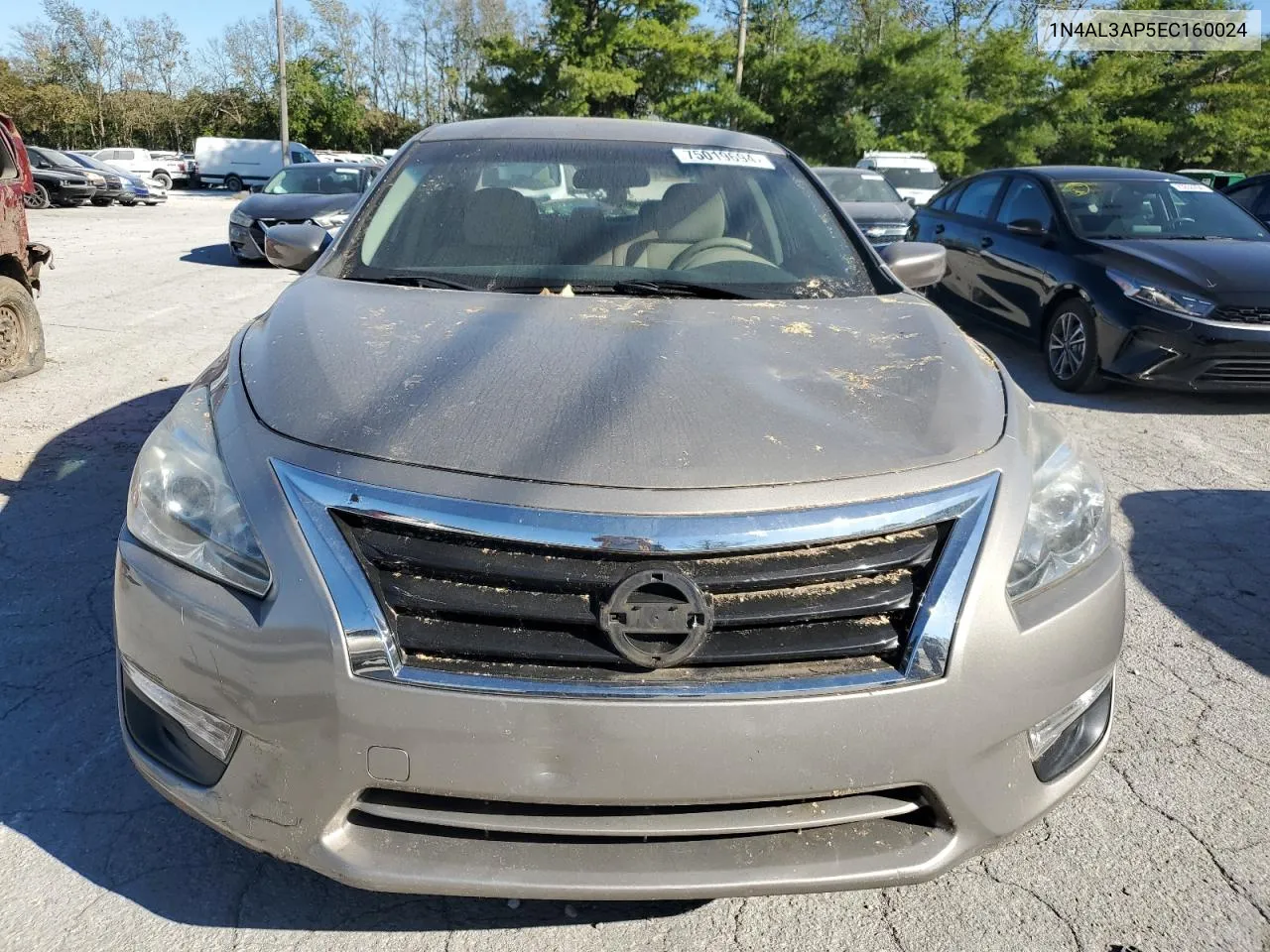 2014 Nissan Altima 2.5 VIN: 1N4AL3AP5EC160024 Lot: 75019694