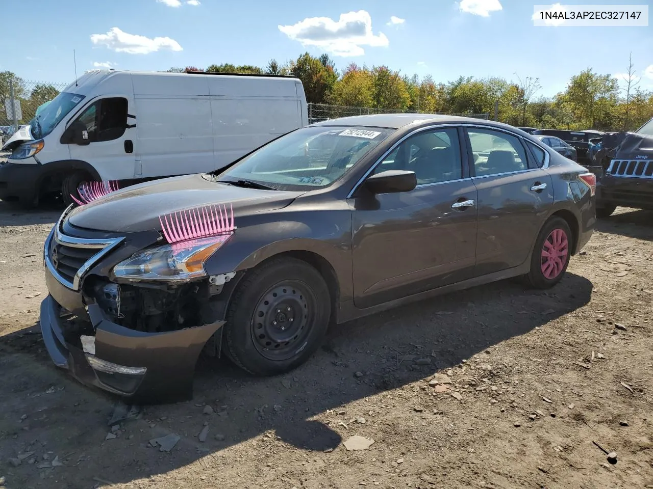 2014 Nissan Altima 2.5 VIN: 1N4AL3AP2EC327147 Lot: 75212944