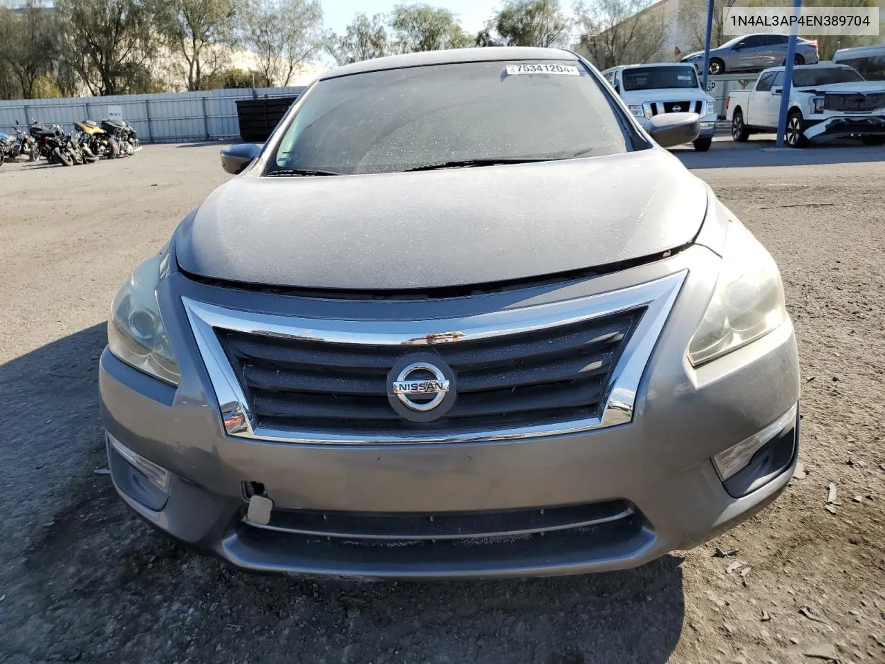 2014 Nissan Altima 2.5 VIN: 1N4AL3AP4EN389704 Lot: 75341204