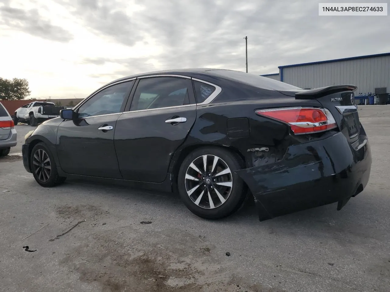 2014 Nissan Altima 2.5 VIN: 1N4AL3AP8EC274633 Lot: 75511334