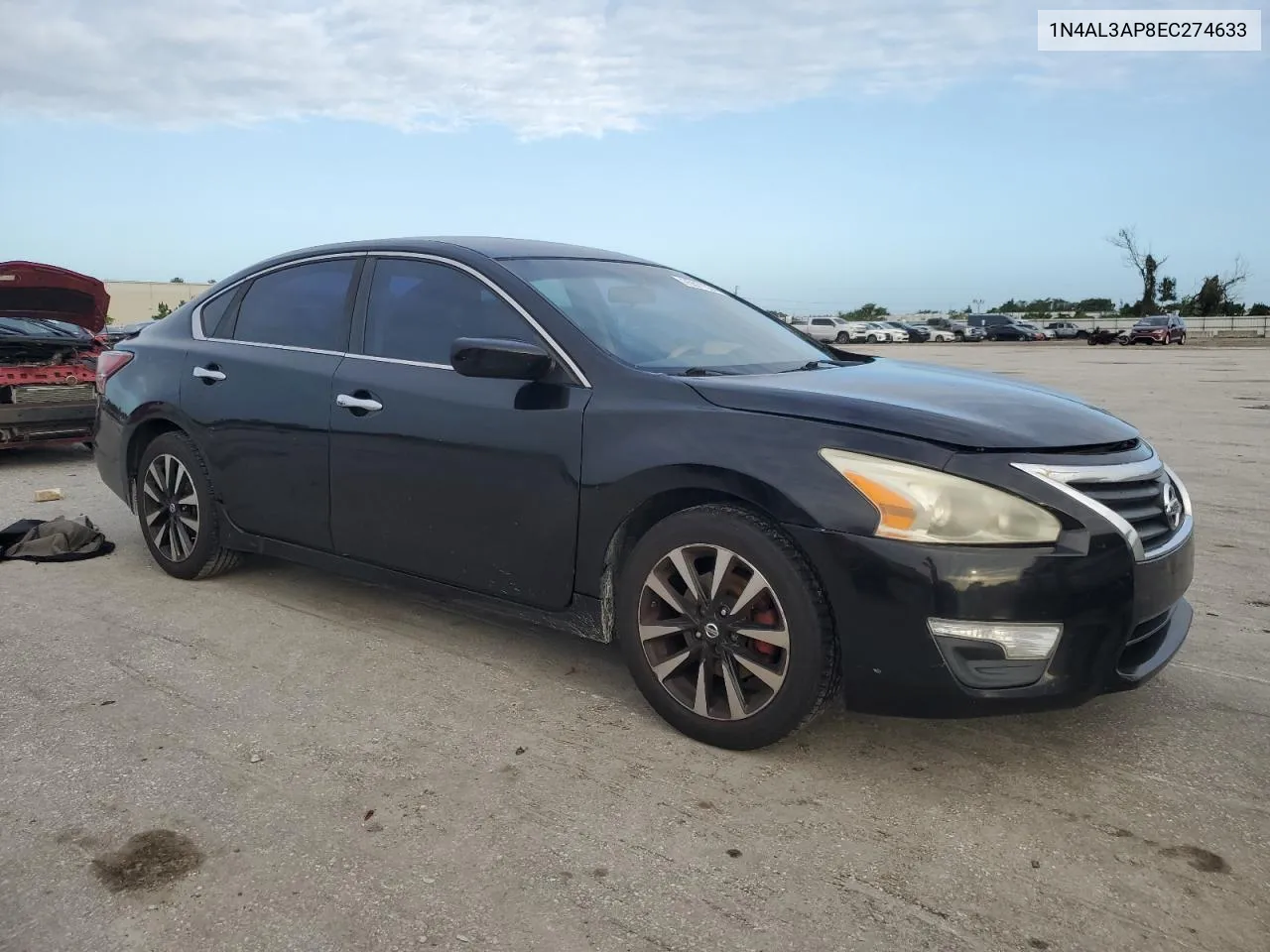 2014 Nissan Altima 2.5 VIN: 1N4AL3AP8EC274633 Lot: 75511334