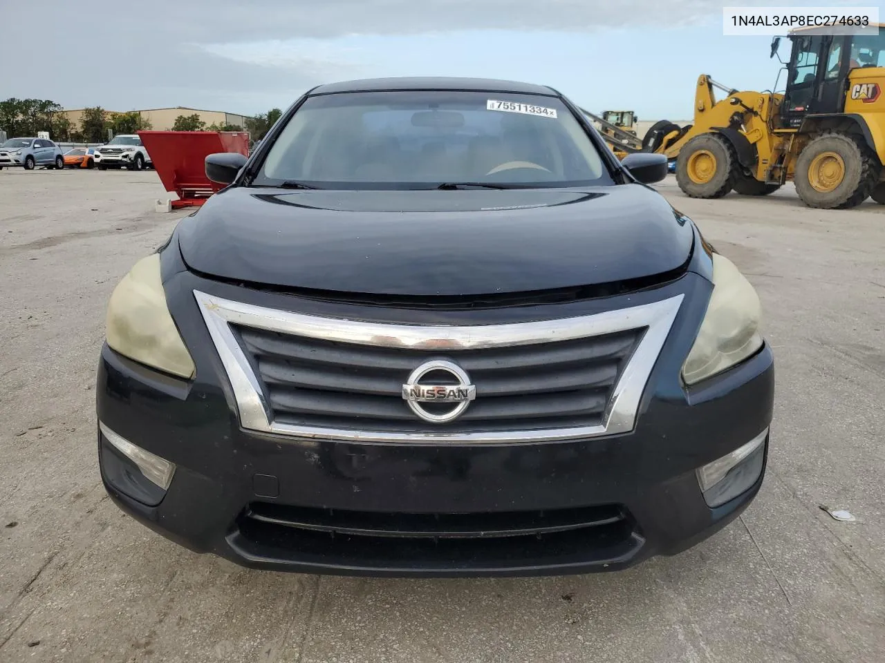 2014 Nissan Altima 2.5 VIN: 1N4AL3AP8EC274633 Lot: 75511334