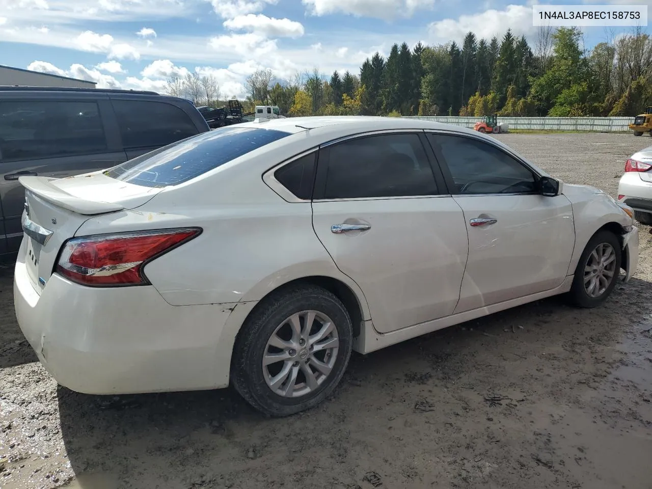 2014 Nissan Altima 2.5 VIN: 1N4AL3AP8EC158753 Lot: 75521484