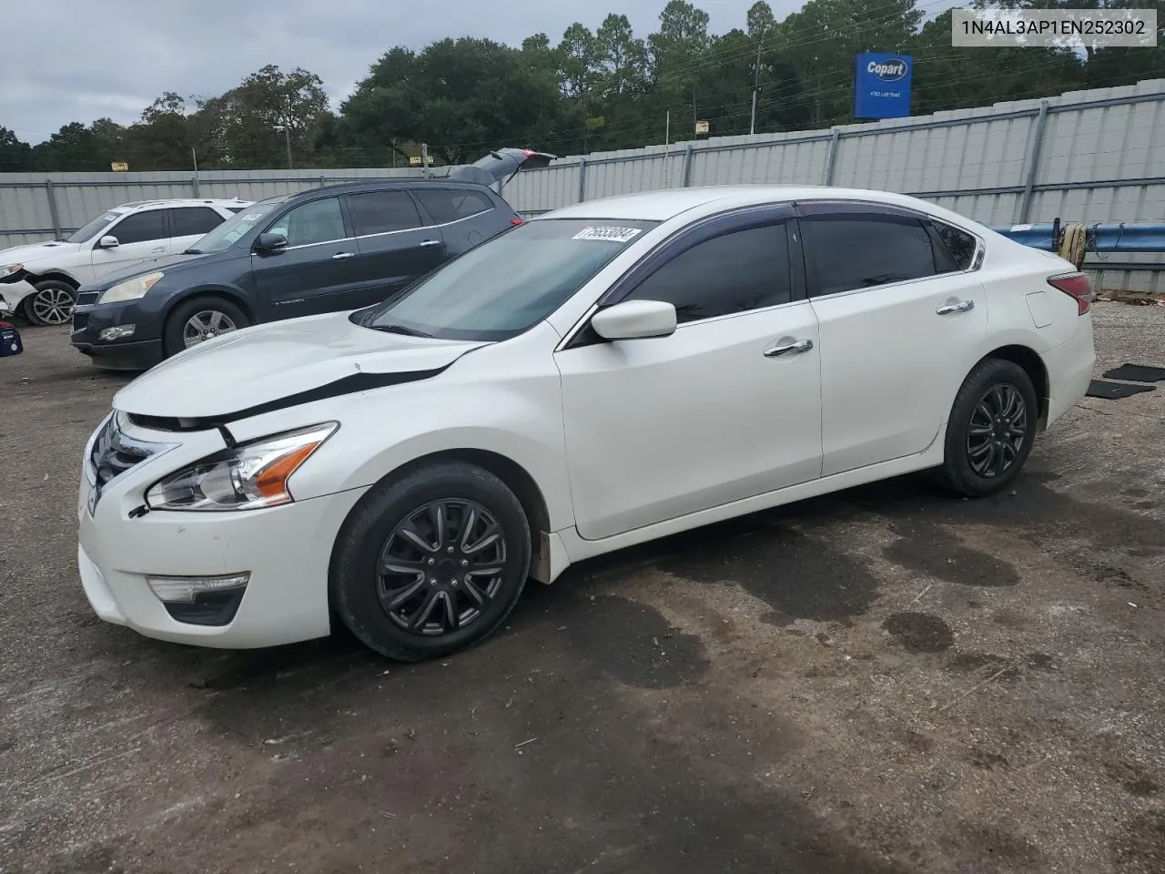 2014 Nissan Altima 2.5 VIN: 1N4AL3AP1EN252302 Lot: 75653084