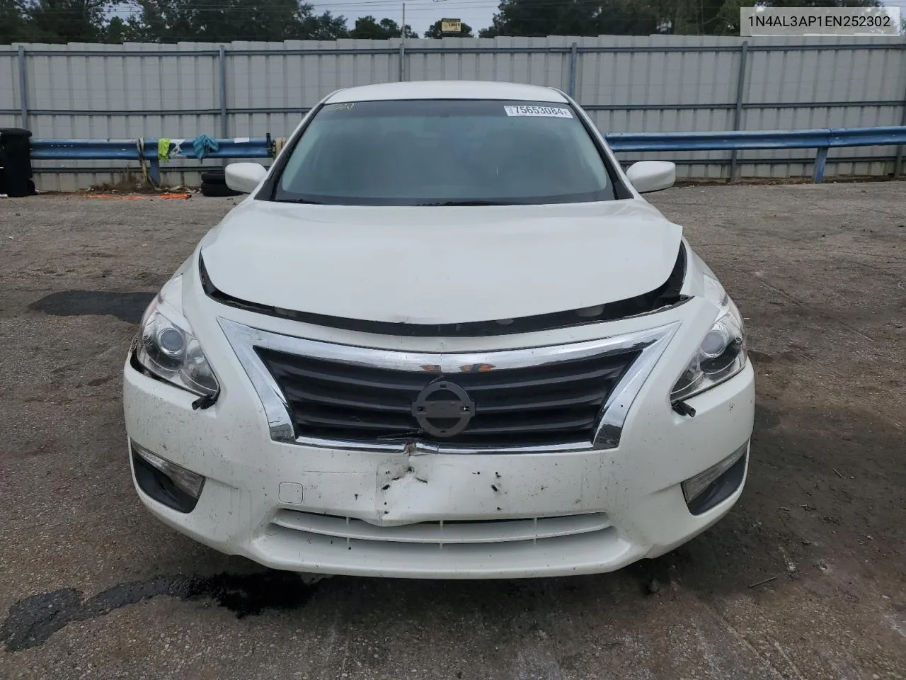 2014 Nissan Altima 2.5 VIN: 1N4AL3AP1EN252302 Lot: 75653084