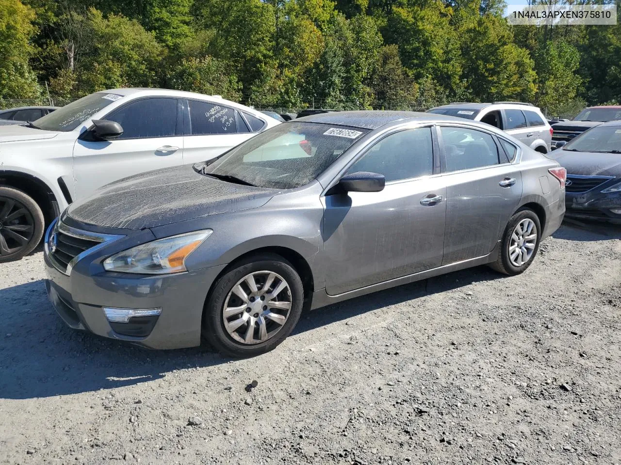 2014 Nissan Altima 2.5 VIN: 1N4AL3APXEN375810 Lot: 75678654