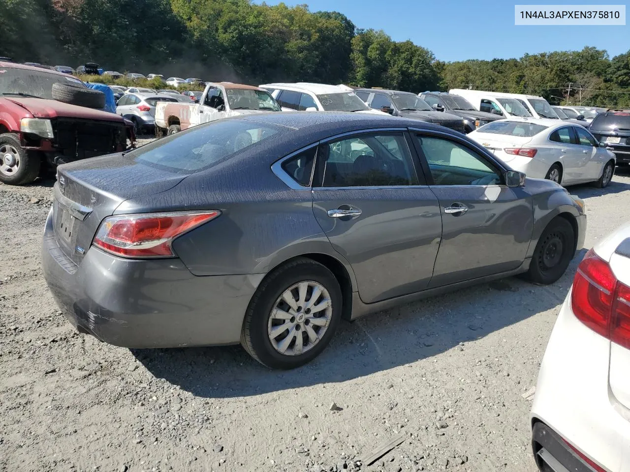 2014 Nissan Altima 2.5 VIN: 1N4AL3APXEN375810 Lot: 75678654