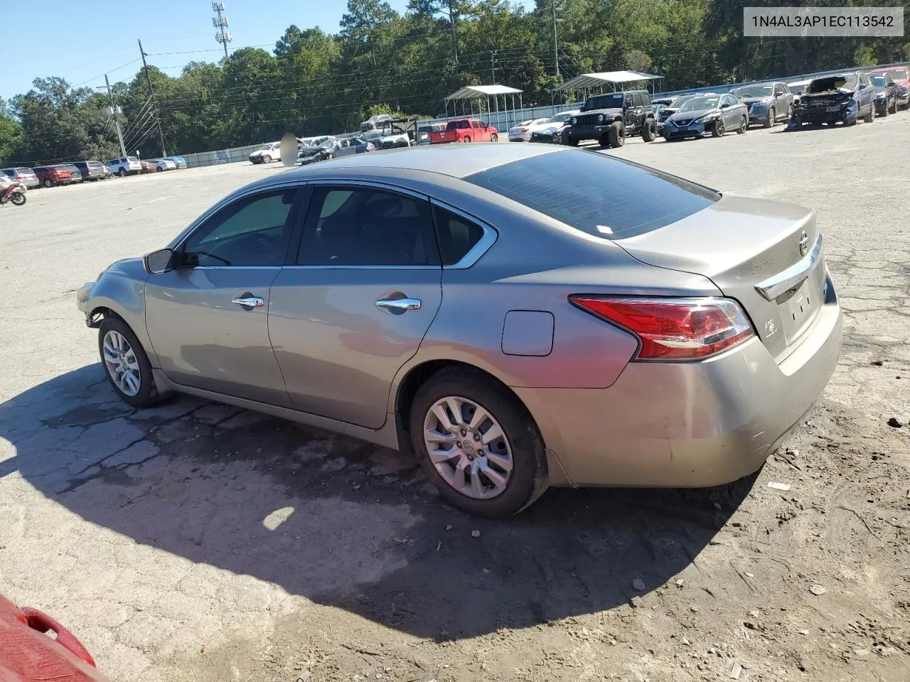 2014 Nissan Altima 2.5 VIN: 1N4AL3AP1EC113542 Lot: 76079124