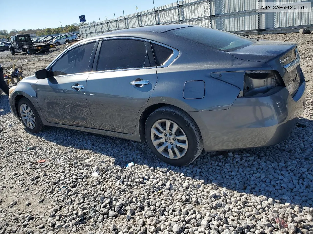 2014 Nissan Altima 2.5 VIN: 1N4AL3AP6EC401511 Lot: 76104614