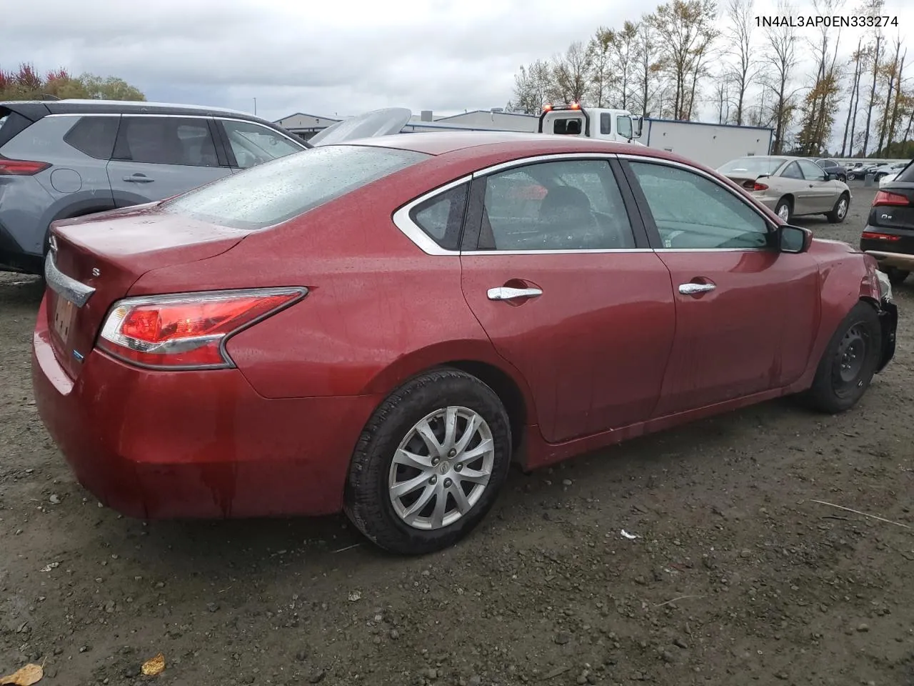 2014 Nissan Altima 2.5 VIN: 1N4AL3AP0EN333274 Lot: 76123444