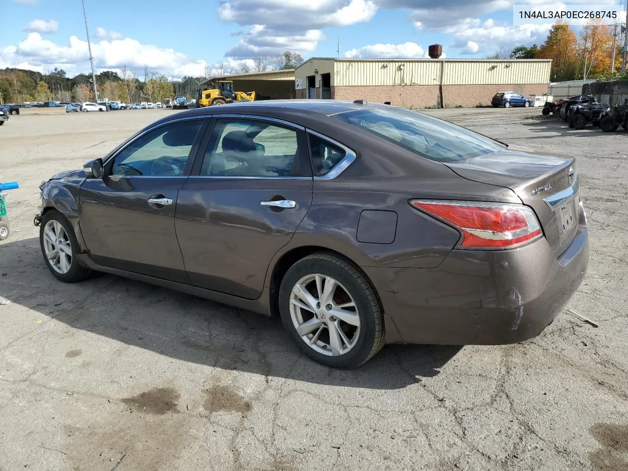 2014 Nissan Altima 2.5 VIN: 1N4AL3AP0EC268745 Lot: 76124364