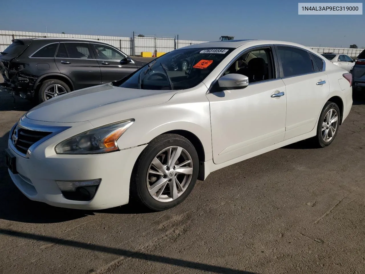 2014 Nissan Altima 2.5 VIN: 1N4AL3AP9EC319000 Lot: 76318584