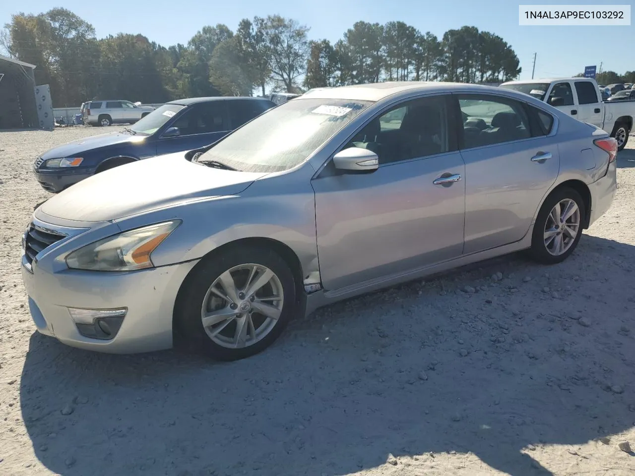 2014 Nissan Altima 2.5 VIN: 1N4AL3AP9EC103292 Lot: 76495524