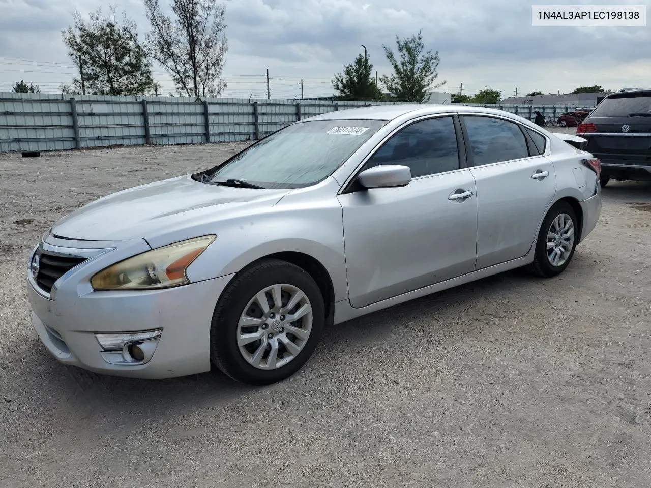 2014 Nissan Altima 2.5 VIN: 1N4AL3AP1EC198138 Lot: 76517374