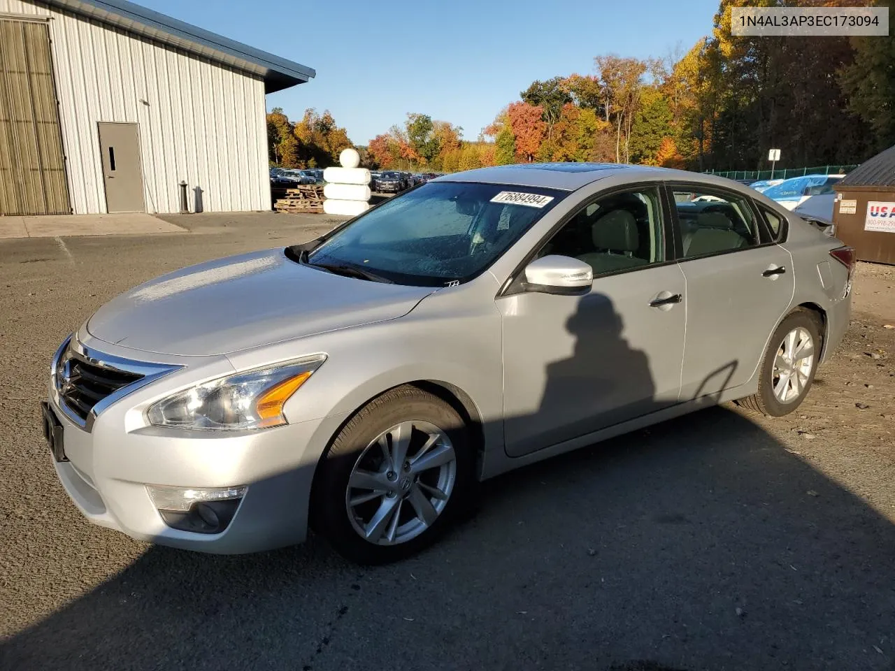 2014 Nissan Altima 2.5 VIN: 1N4AL3AP3EC173094 Lot: 76884994